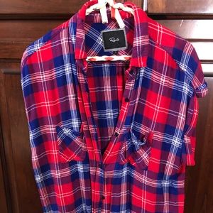 Rails Slouchy Plaid Shirt